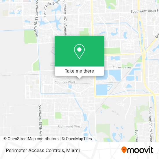 Perimeter Access Controls map