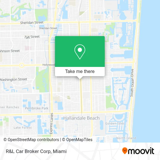 R&L Car Broker Corp map