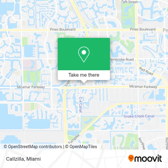 Callzilla map