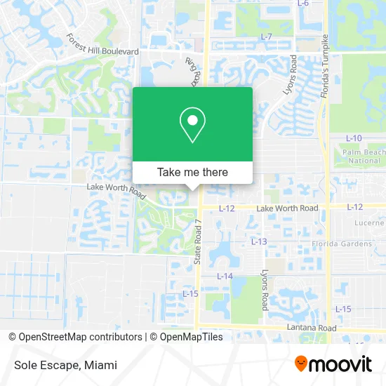 Sole Escape map