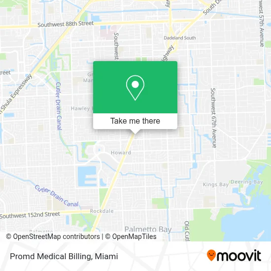 Promd Medical Billing map