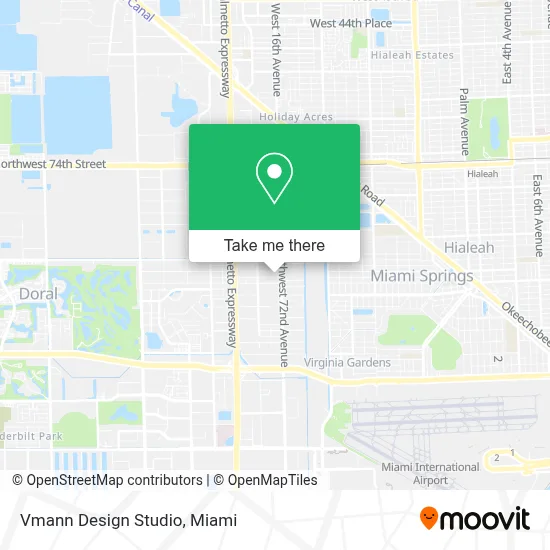 Vmann Design Studio map