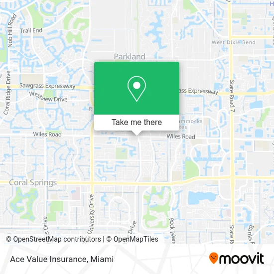 Ace Value Insurance map