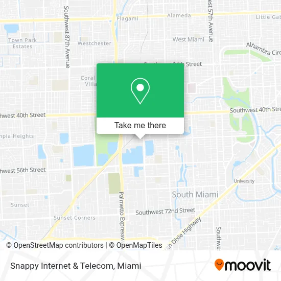Snappy Internet & Telecom map