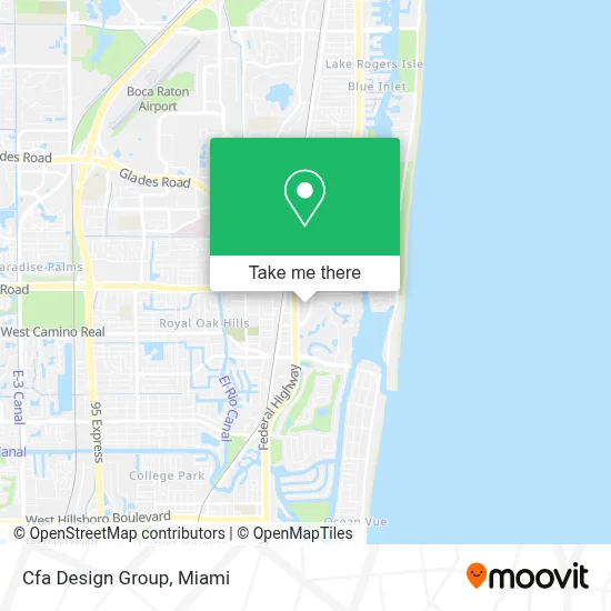 Cfa Design Group map