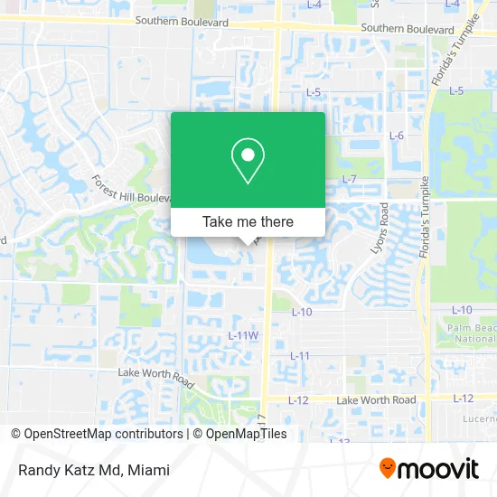 Randy Katz Md map