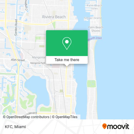 Kfc map