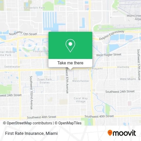 First Rate Insurance map