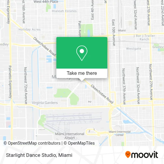 Starlight Dance Studio map