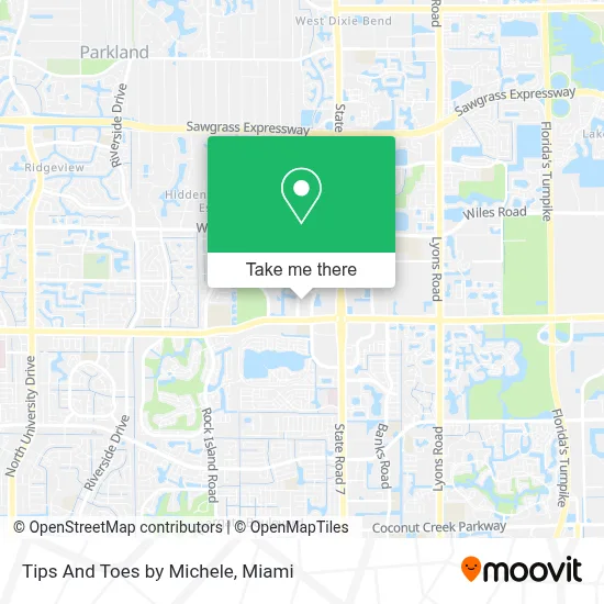Tips And Toes by Michele map
