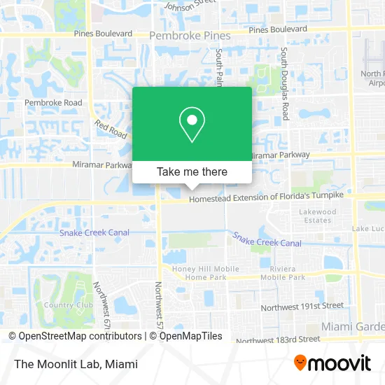 The Moonlit Lab map