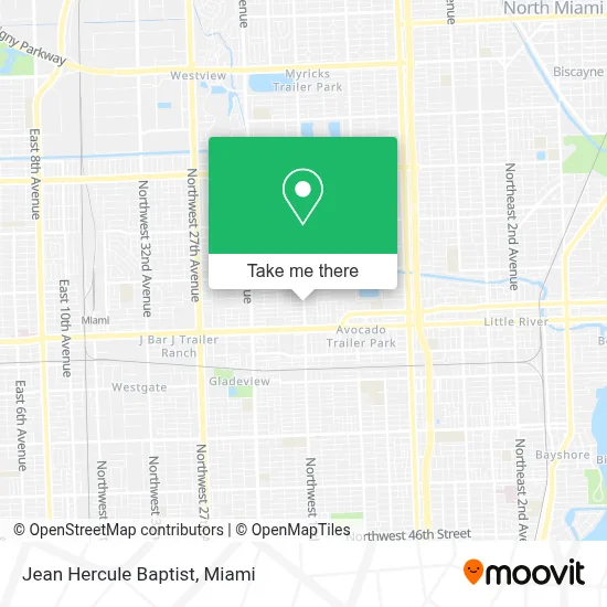 Jean Hercule Baptist map