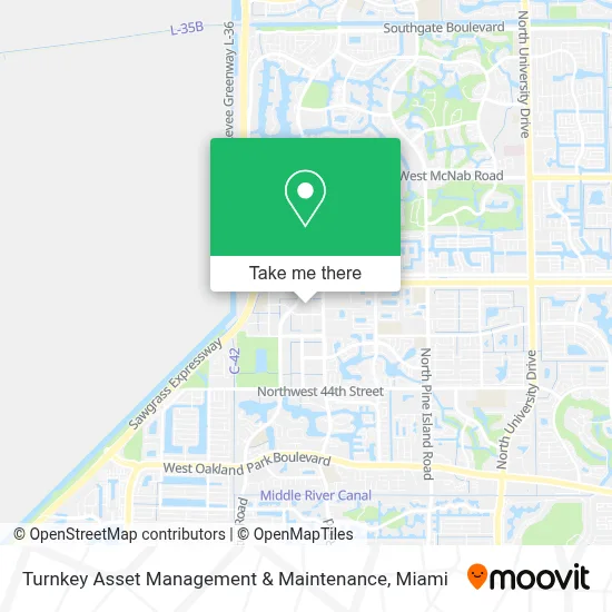 Turnkey Asset Management & Maintenance map
