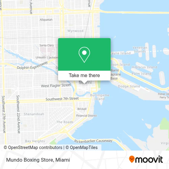 Mundo Boxing Store map