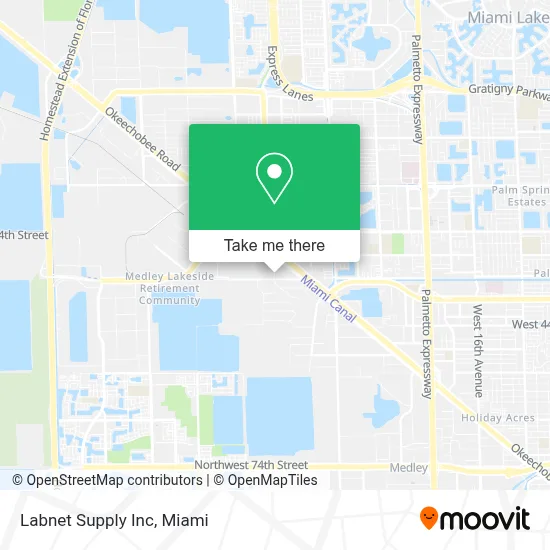 Labnet Supply Inc map