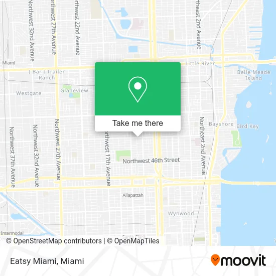 Eatsy Miami map