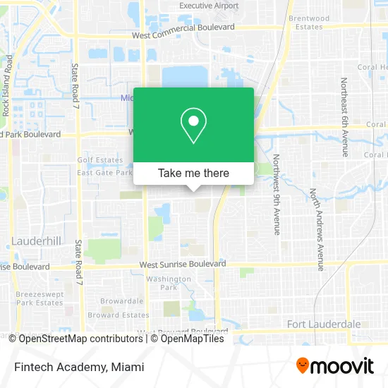 Fintech Academy map