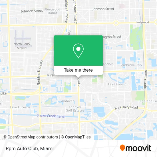 Rpm Auto Club map
