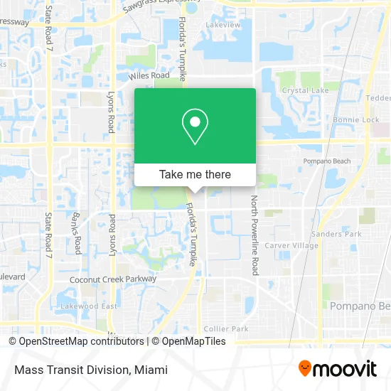 Mass Transit Division map