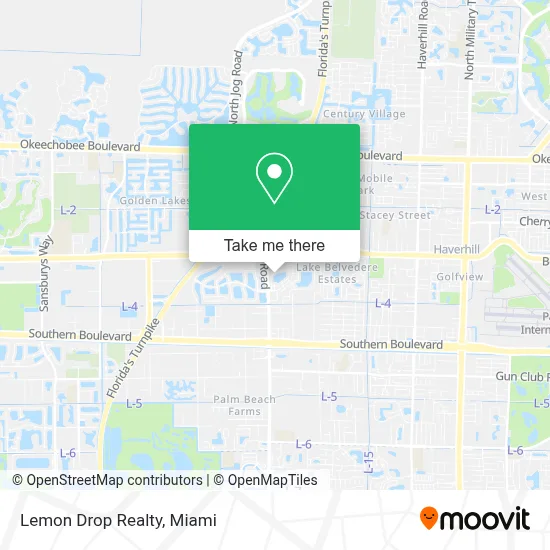 Lemon Drop Realty map