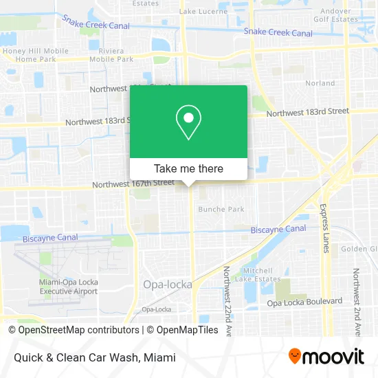 Quick & Clean Car Wash map