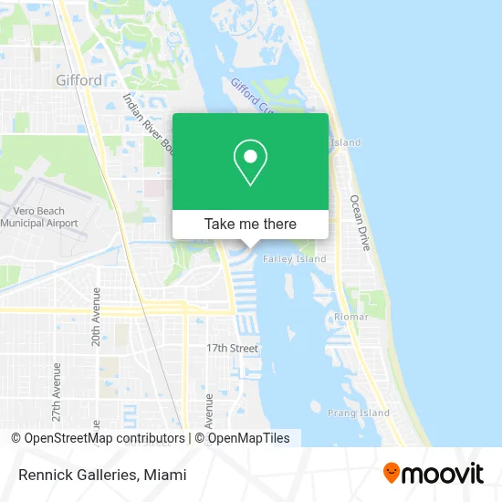 Rennick Galleries map