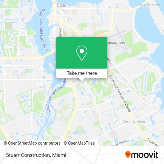 Stuart Construction map