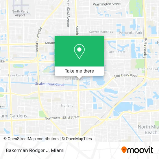 Bakerman Rodger J map