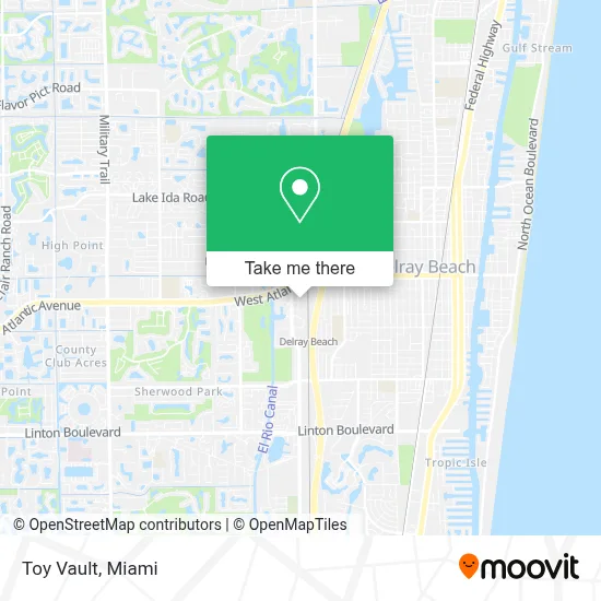 Toy Vault map