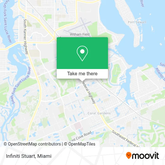 Infiniti Stuart map