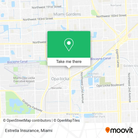 Estrella Insurance map