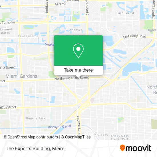 The Experts Building map