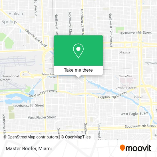 Master Roofer map