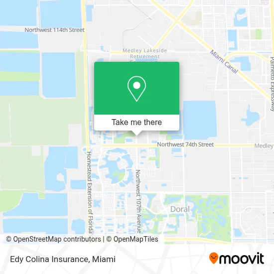 Edy Colina Insurance map