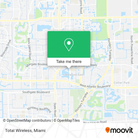 Total Wireless map