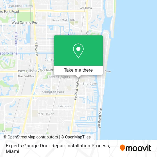 Experts Garage Door Repair Installation Process map