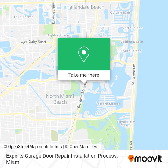 Experts Garage Door Repair Installation Process map