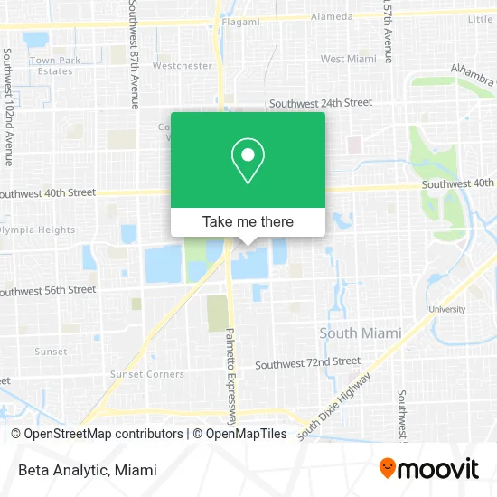 Beta Analytic map