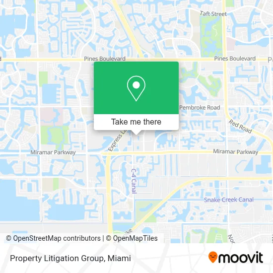 Property Litigation Group map