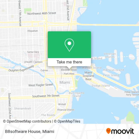 B8software House map