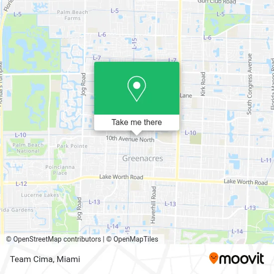 Team Cima map