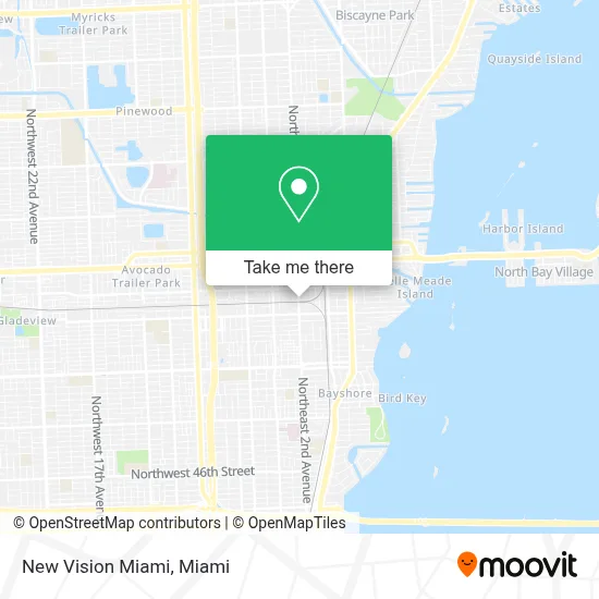 New Vision Miami map