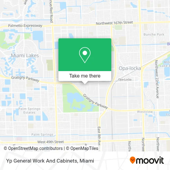 Yp General Work And Cabinets map