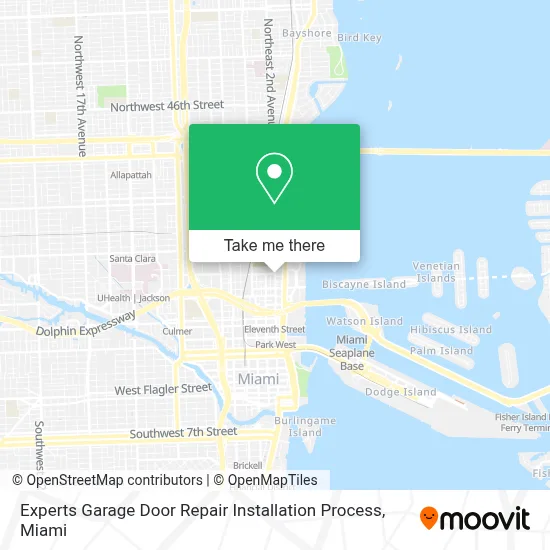 Experts Garage Door Repair Installation Process map