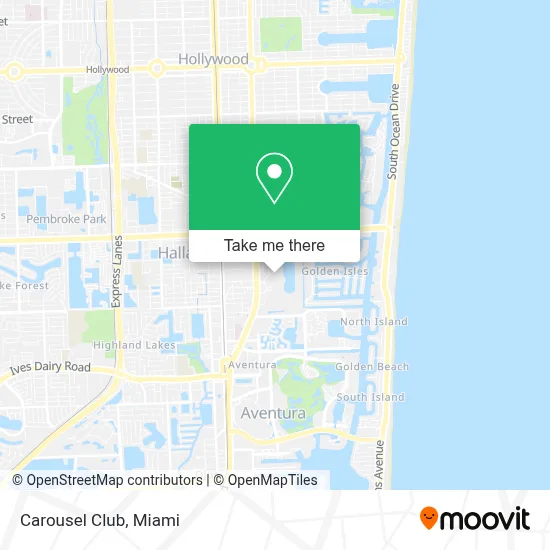 Carousel Club map