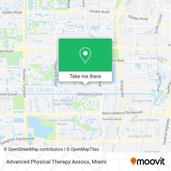 Advanced Physical Therapy Assocs map