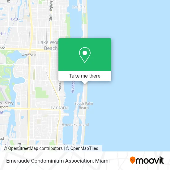 Emeraude Condominium Association map