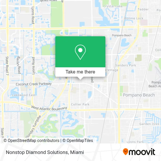 Nonstop Diamond Solutions map
