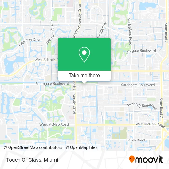 Touch Of Class map
