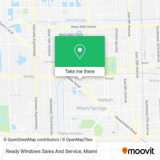 Ready Windows Sales And Service map